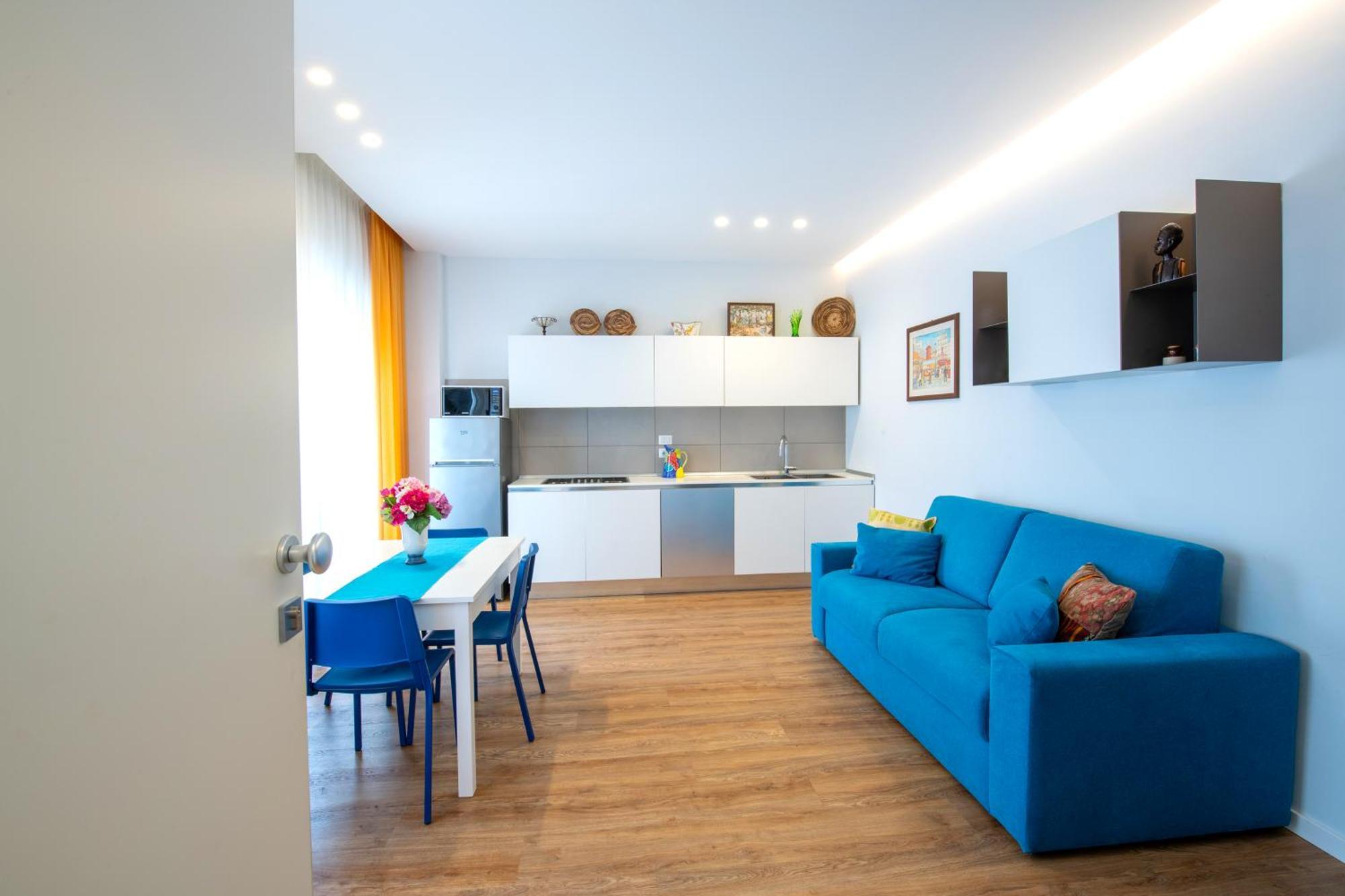 Shabby Chic Seaview Apartments カステッランマーレ・ディ・スタービア エクステリア 写真